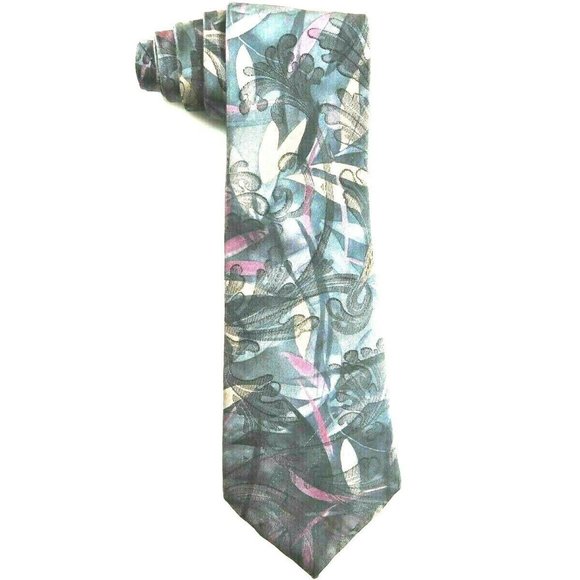 Robert Alan NWOT Dark Gray/Black/Purple T544 - Picture 1 of 4